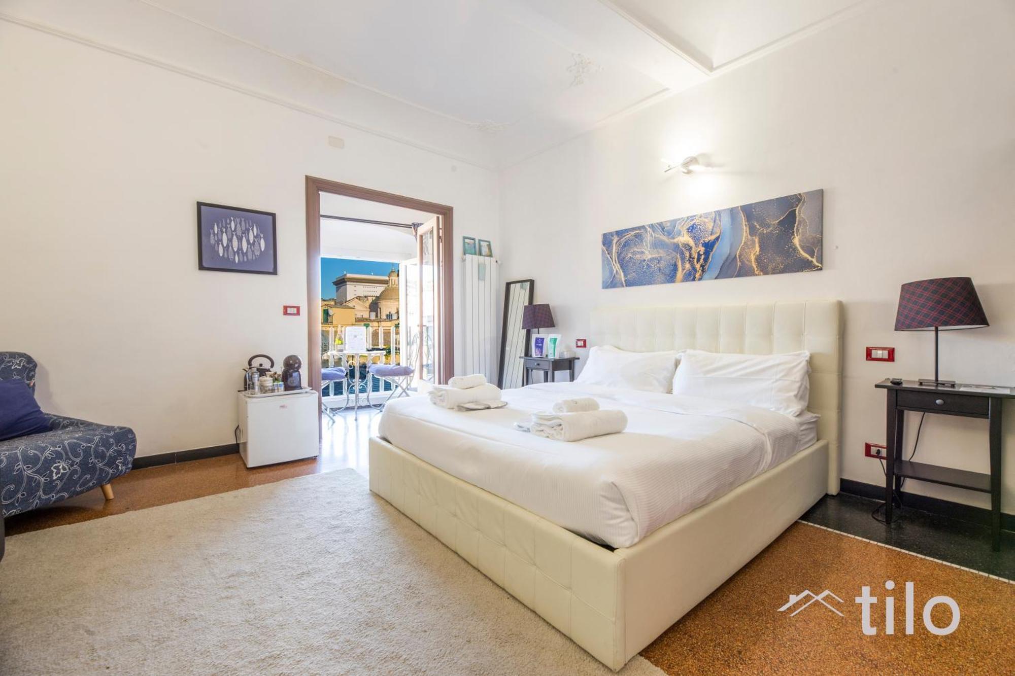 Aquarium 5',lovely Room, Wifi, Ac By Tilo Appartamento Genova